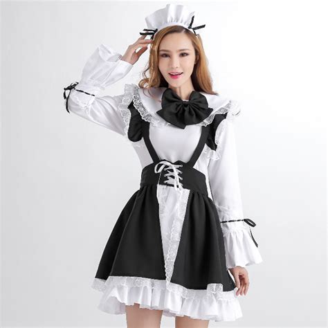 Womens Sexy French Maid Costume N12004