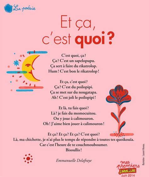 19 Best French Poems Images On Pinterest Teaching French French