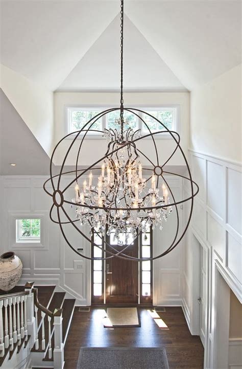 How To Determine The Right Height For Your Foyer Chandelier