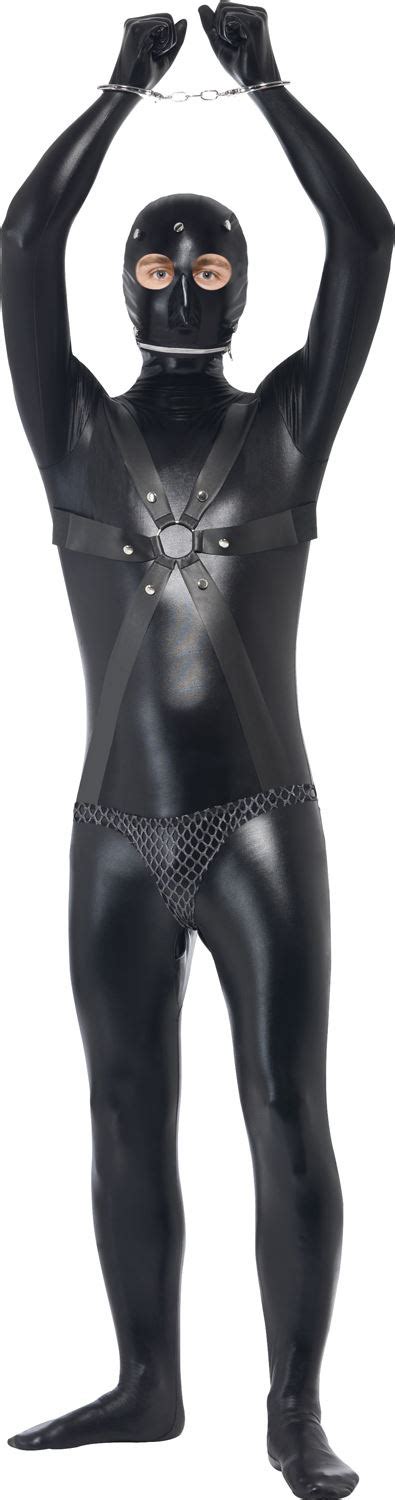 mens gimp suit bondage rubber fetish halloween stag do fancy dress costume ebay