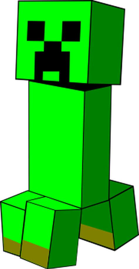 a creeper from minecraft boom this svg will blow up your craft projects creeper