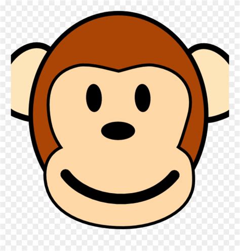 Monkey Face Drawing Cute Ba Cartoon Monkey Drawings Monkey Clip Art