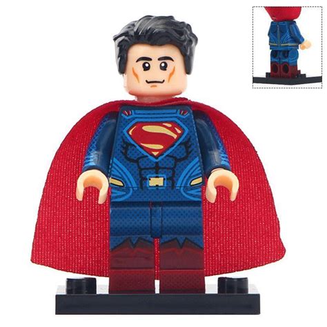 Superman Justice League Dc Comics Editon Lego Moc Minifigures T