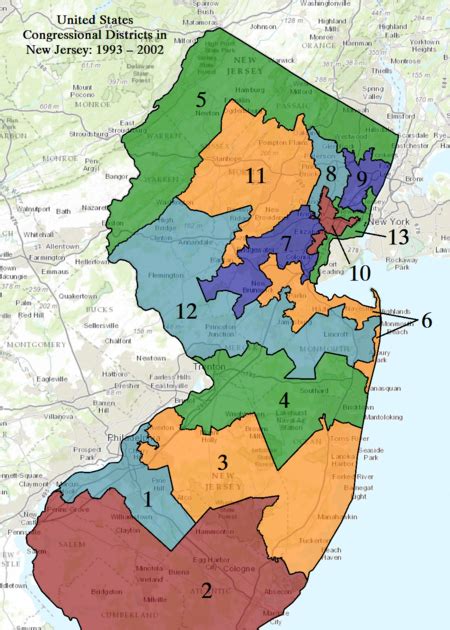 nj congressional district map