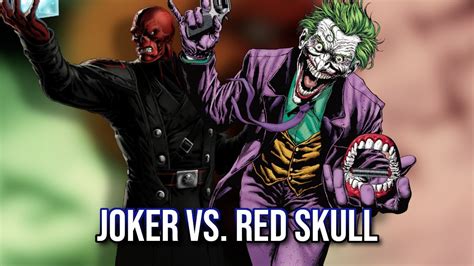 The Joker Vs Red Skull Dice Masters Gameplay Youtube