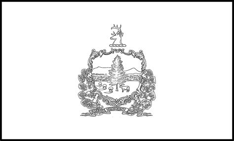 Coloring pages are all the rage these days. Vermont Flag Coloring Page - State Flag Drawing - Flags Web