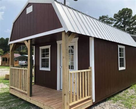 Wooden cabin sheds are handmade in ireland. 14X50 Cabin : Outdoor Deluxe Lofted Barn Cabin in Georgia ...