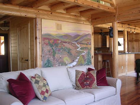 Log Cabin Murals Professional Mural Artists