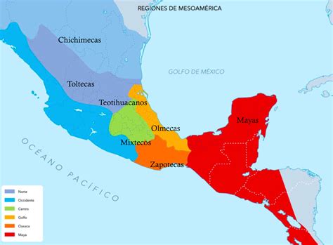 Culturas Prehispanicas De Mesoamerica Mapa De Mesoamerica Images