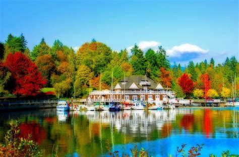 Fall At Vancouvers Stanley Park Harvest Season Pinterest Fall