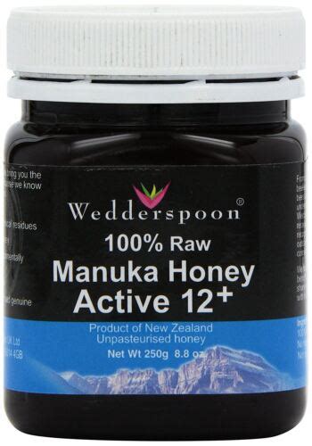 Wedderspoon 100 RAW Manuka Honey KFactor 12 250g EBay