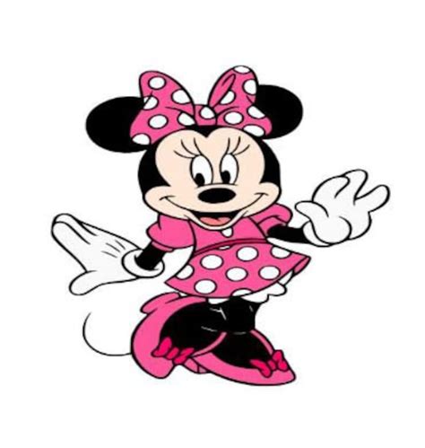 Minnie Mouse Svg File Svg Cutting File Svg For Silhouette Etsy