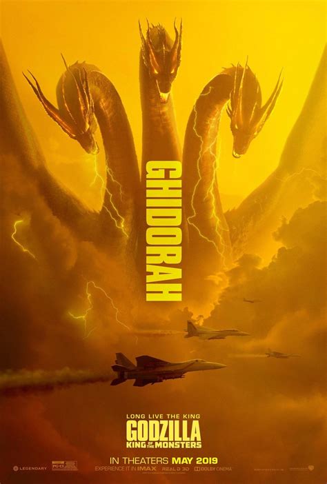 龙凤店传奇 / long feng dian chuan qi. Godzilla: King of the Monsters (2019) Poster #6 - Trailer ...