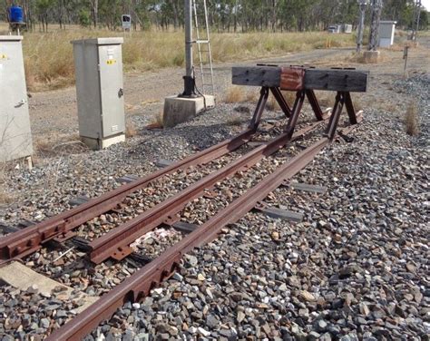 Trackside Accessory Range Queensland Standard Rail Formed Buffer Stops