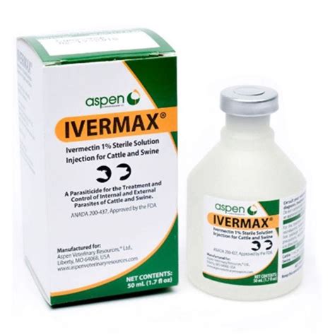 Ivermax® Injectable 1 50ml Livestock Vet Supply