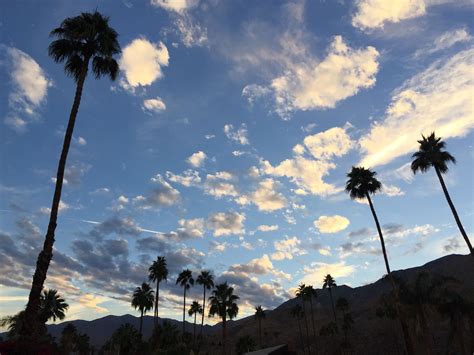 Palm Springs Ca Palm Springs, Celestial, Sunset, Outdoor, Outdoors