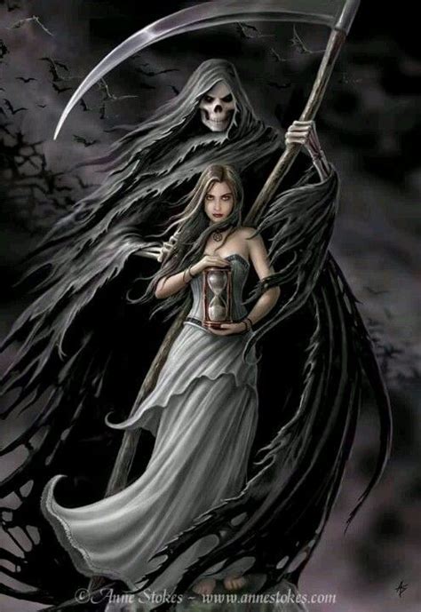 Petracorazon Gothic Fantasy Art Grim Reaper Art Anne Stokes
