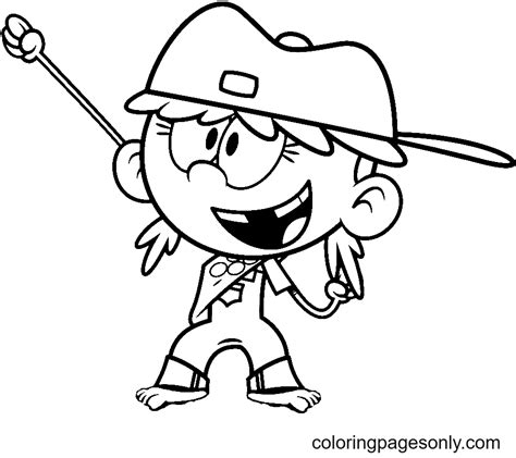 Lana Loud Coloring Pages The Loud House Coloring Pages Páginas Para