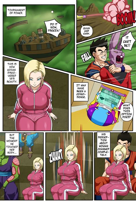 Android 18 And Gohan 2 Pink Pawg Scrolller