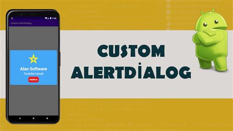 Custom Alert Dialog Android Studio Java Youtube