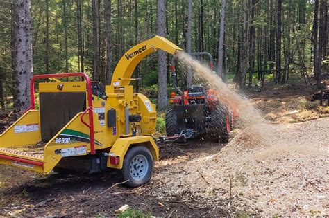 Wood Chipping With The Vermeer Bc900xl Adventurous Way