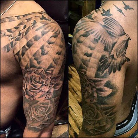 Cross and jesus tattoo designs are probably the most popular christian tattoos. Awesome and Spectacular Half Sleeve Tattoos - Custom ...