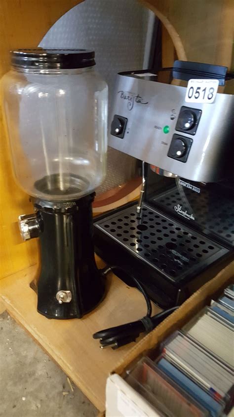 Starbucks Barista And Kitchen Aid Coffee Grinder