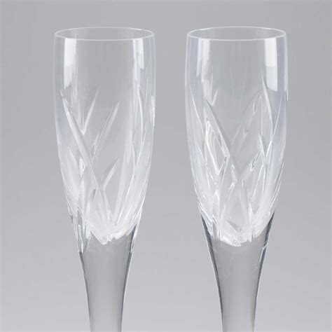 John Rocha For Waterford Lume Red Wine Glasses And Signature Flutes