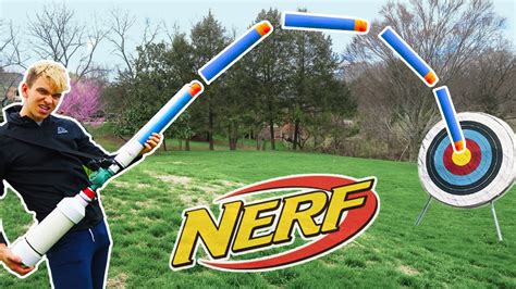 Most Dangerous Nerf Mod Ever Nerf Trick Shots Youtube