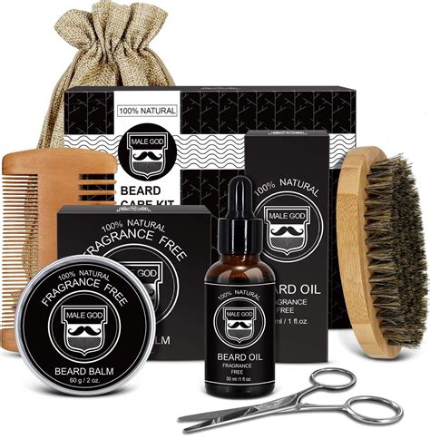 Beard Kit Beard Grooming Kit For Men Ts Natural Organic Beard Oil