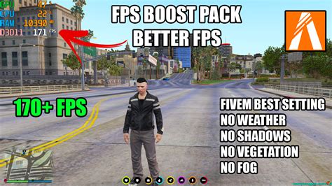 Fivem Fps Boost Graphics Pack Fps No Weather No Shadows No Vegetation Better Fps Zrfix
