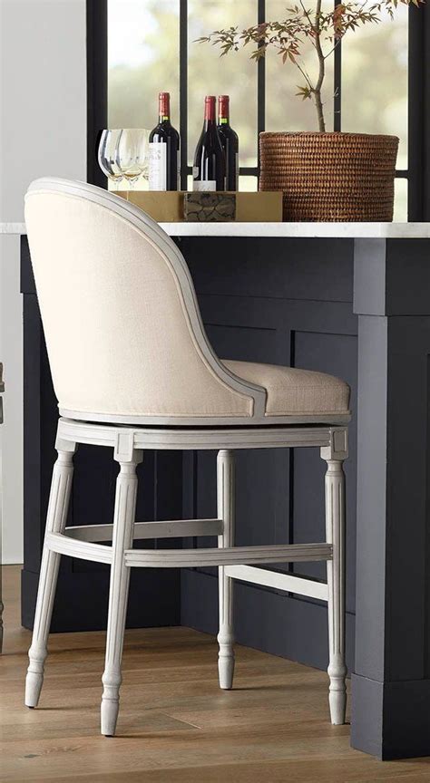 Savoy Swivel Bar And Counter Stool Frontgate Counter Stools Backless