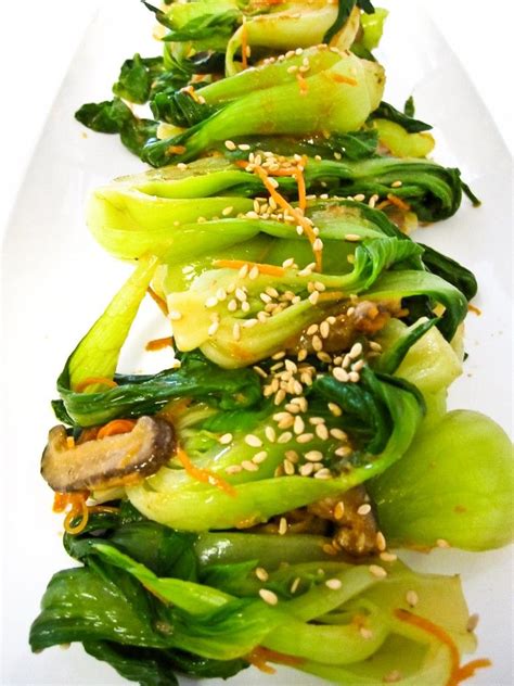 Whether you're looking for a simple side dish or two for your korean grilling, or an array of side dishes for other korean meals, these banchan dishes will complement just about any main dish! Simple yet elegant Bok Choy w. Orange-Sesame dressing | Veggie dishes, Bok choy recipes, Recipes