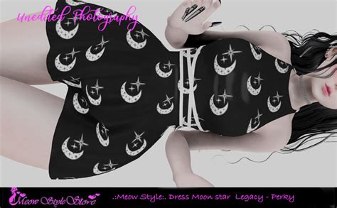 Second Life Marketplace Meow Style Dress Moon Star Legacy Perky