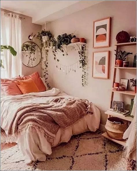 70 Amazing And Cute Aesthetic Bedroom Design Ideas Small