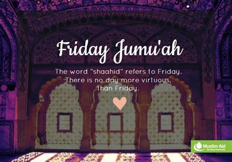 Islamic Quote On Jummah Friday Prayer For Muslims Quotes For Mee