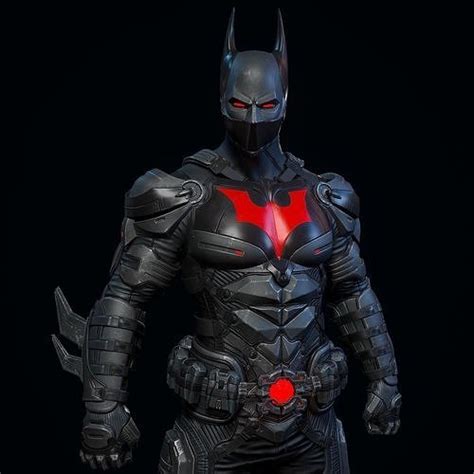 Batman Beyond Fan Art 3d Model Cgtrader