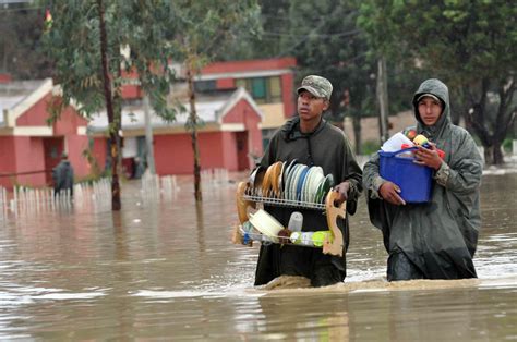 Bolivia Declararon La Emergencia Tras Las Inundaciones Que Afectaron A