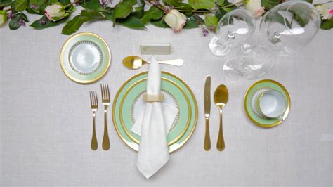How To Set A Table A Guide To Table Setting Architectural Digest