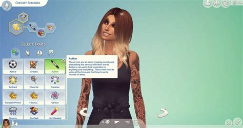 Author Cas Trait The Sims 4 Catalog Sims 4 Traits Sims 4 Sims