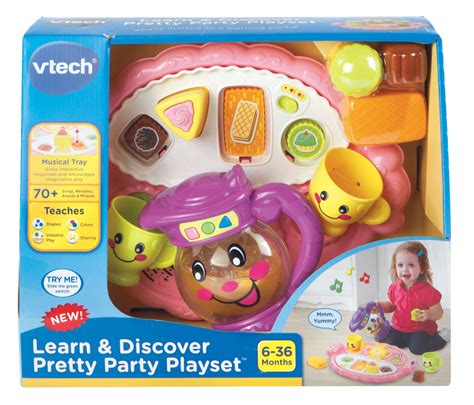 Vtech Learn And Discover Pretty Party Playset Toymamashop