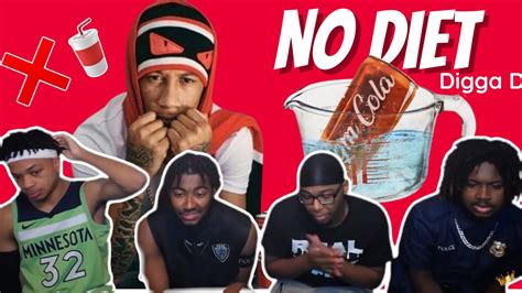 Americans React To Digga D No Diet 🥤 Music Video Mixtapemadness