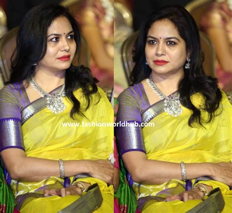 See the complete profile on linkedin and discover sunitha's connections and jobs at similar companies. Singer sunitha in Yellow silk saree at Srinivasa Kalyanam ...