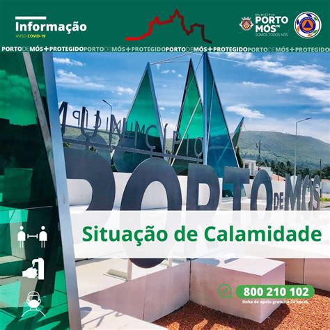Situação De Calamidade Até 20 De Março De 2022 Município Porto De Mós