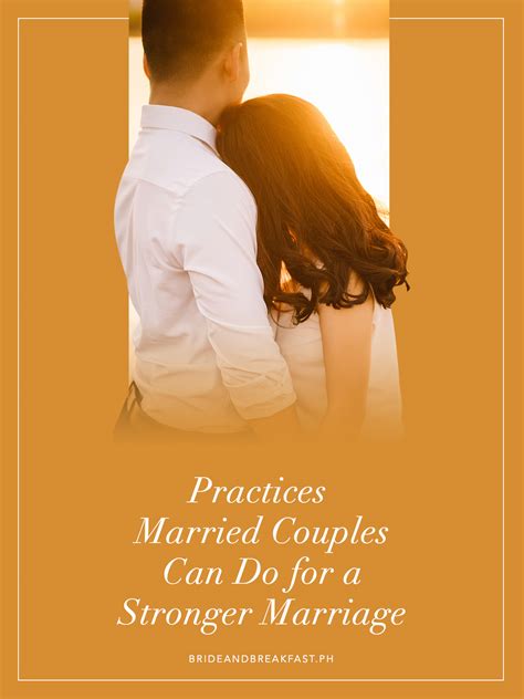 Tips For A Stronger Marriage Philippines Wedding Blog