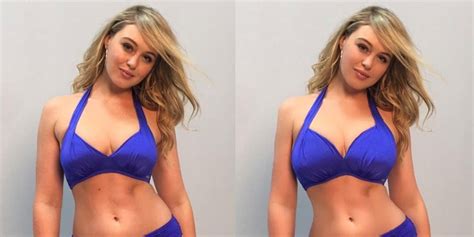 Model Iskra Lawrence Edited Her Own Picture To Show Perfection Doesnt
