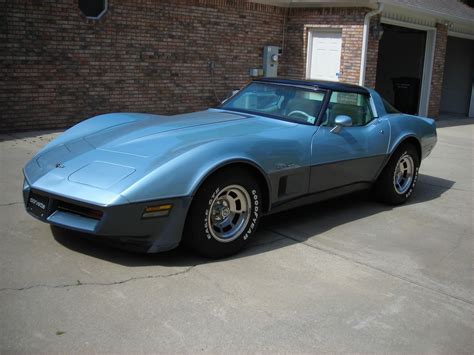 Fs 1982 Silver Blue Metallic Corvette T Top In Ms 12500 Obo