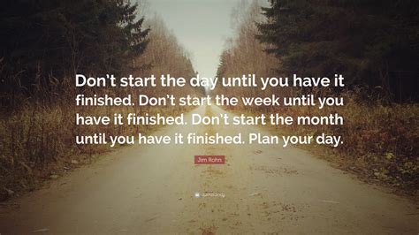 Featlab — don't start now (disco funk) 03:01. Jim Rohn Quote: "Don't start the day until you have it ...