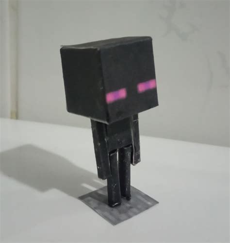 Pixel Papercraft Mini Enderman