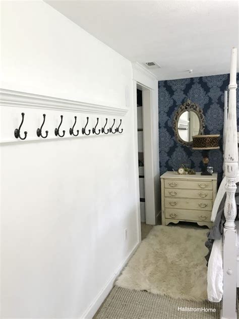 Creating a diy coat rack can be an excellent project to take on with a gratifying and useful result. Our Farmhouse Coat Racks with Crown Molding | Coat rack ...